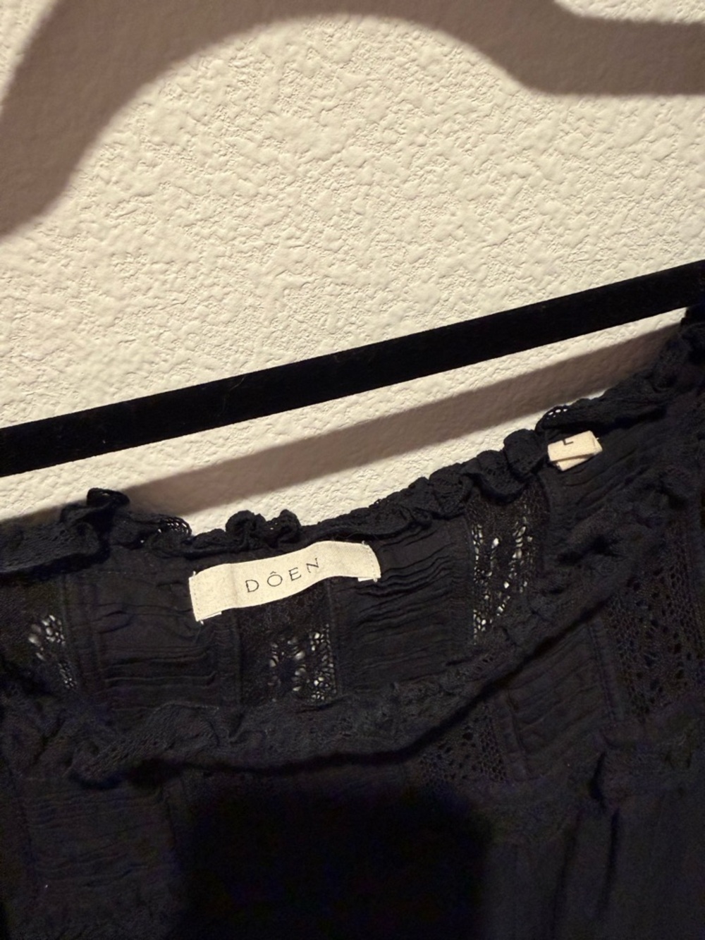 Doen Black Frances Top - Picture 5 of 5